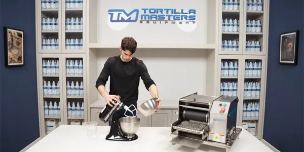 How To Make Masa Tortilla Machine TM-105 Training Video