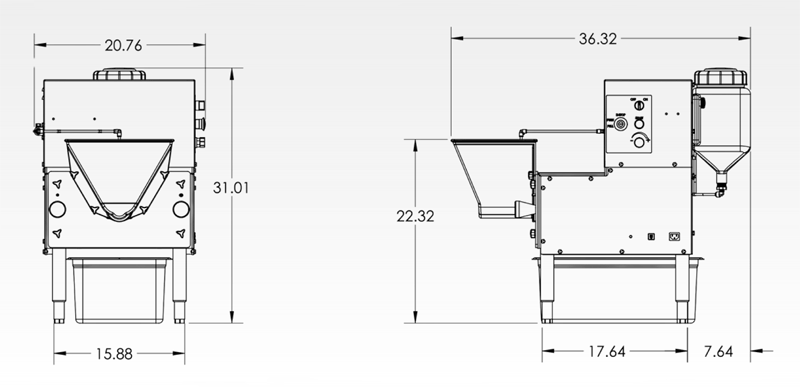 Corn Grinder TM-403 Specifications