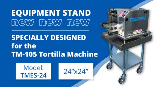 Equipment Stand for tortilla machine